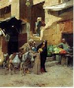 Arab or Arabic people and life. Orientalism oil paintings 179